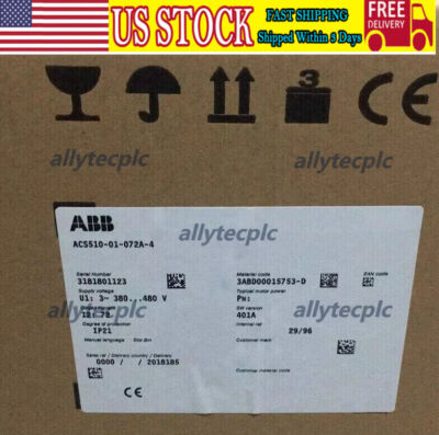 ABB ACS510-01-072A-4 1PCS